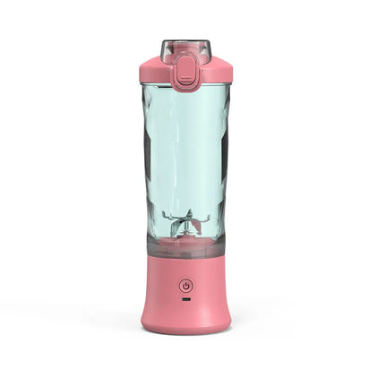 Portable Blender Juicer – Personal-Size Blender for Shakes and Smoothies with 6 Blades